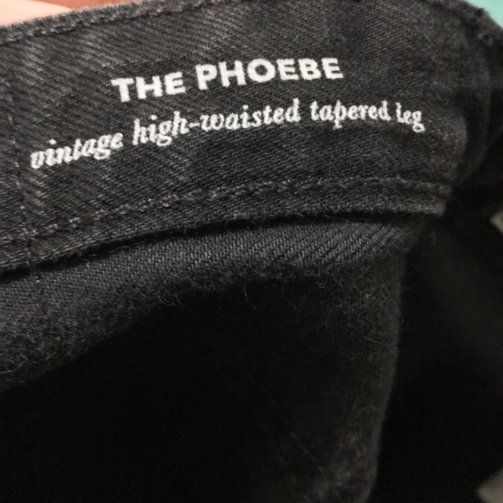 Designer AG Jeans High Waisted Phoebe Cropped - Picture 4 of 6